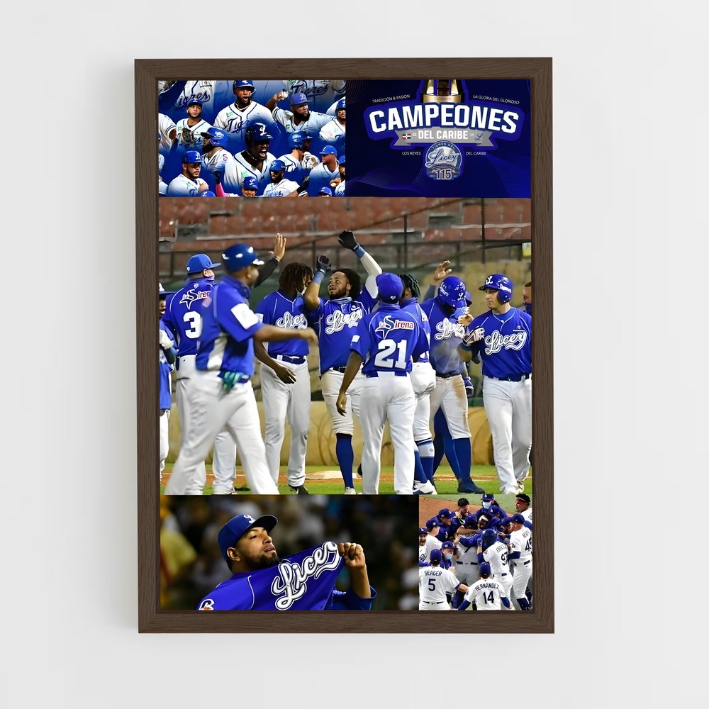 Poster Celebration des Tigres – affiche Baseball (vue 5)
